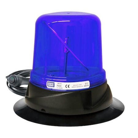 Ecco Led Hybrid Beacon Rotoled, 1224Vdc,  7660B-VM